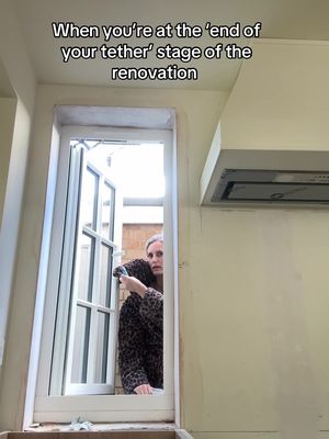 Whyyyyyyy! Every banister, handle, knob, and always when I’m on the cusp of a meltdown! #adhd #stress #renovation #kitchenrenovation #fyp