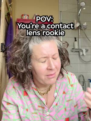Oh hi, I’m Amy and I can see reaaaaally well without my glasses on 👁️  ​ If you’re a contact lens newbie like me, this is your sign to give them a go... I promise you won’t have to walk around like a cyclops. Unless you want to, of course. #AD 