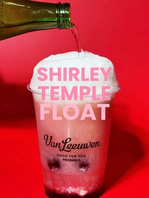 SHIRLEY IS HERE TO STAY FOR A BIT.🍒 Numbers don’t lie. She’s popular.✨ So we let Shirley know she has a spot on the menu until THE END OF THE YEAR. An early holiday gift from Miss Temple and VL to you. Available at all scoop shops nationwide.🍦🤝
