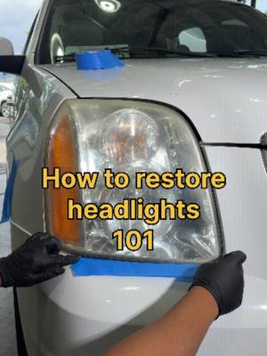 Headlight Restoration 101 is in session 🎓✨ Cloudy headlights? Watch Chemical Guys Headlight Restorer bring back that clear, clean look—one satisfying pass at a time. #chemicalguysfamily #HeadlightRestoration #HeadlightRestorer #CarDetailing #DetailingTok #tiktokshopstockup