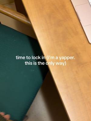 Remind: the library has single study rooms if you’re also a yapper and need to lock in _____ Rappel : la bibliothèque dispose de salles d’étude individuelles si vous êtes un “yapper” et que vous avez besoin de vous isoler.