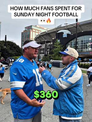 how much NFL fans spent for Sunday night football 👀🏈 #nflfootball #nfl @TickPick 