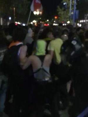 WATCH: Clashes erupted in central Barcelona after a mass protest over Spain's housing crisis spilled into confrontation with police. ⠀ Officers blocked demonstrators from advancing toward the Barcelona Stock Exchange after the march officially ended, and tensions quickly escalated. ⠀ Some protesters threw objects at police, who responded with force as confrontations spread through the city center. ⠀ The clashes continued for several hours as security forces maintained a heavy presence in the area.