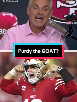 Is Brock Purdy the best quarterback EVER? 😳 #nfl #sanfrancisco49ers #brockpurdy #footballtiktok 