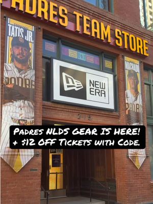 ⚾️🔥 The new Padres NLDS pins and baseballs are OUT NOW! If you’re heading to the game tonight, these are a must-have for your Padres collection. 🤎💛 And if you’re still looking for NLDS Padres tickets, don’t forget to use code PADRESBLOGGER on @TickPick for $12 OFF your tickets! 🎟️🙌 #sandiegopadres #padres #tickpick #mlbplayoffs #nlds 