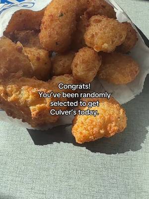 Hey, we don’t make the rules, but it seems pretty official to us. #Culvers #Craving #CheeseCurds 