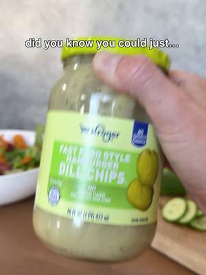 save your money & make your own salad dressing from pickle juice #HomeMade #EasyRecipes #SaladTok