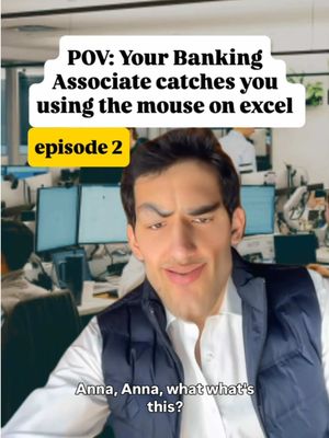 Ep 2 | Using the mouse on excel is the biggest red flag ever 🤌🏻😤🤣 #luxury #finance #corporate #Tech #comedy