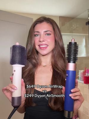 New Dyson AirSmooth vs the Dyson AirWrap! #curlyhair #blowout #dysonairwrap #dysonairsmooth #dyson @Dyson USA 