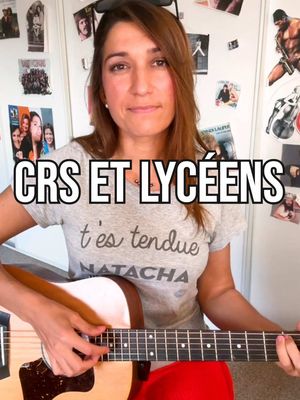Les CRS VS les lycéens... Il fallait écrire une chanson devant toutes ces images de violences policières. N'hésite pas à partager ! Co-auteur : Xavier Le Gall #crs #lycéens 