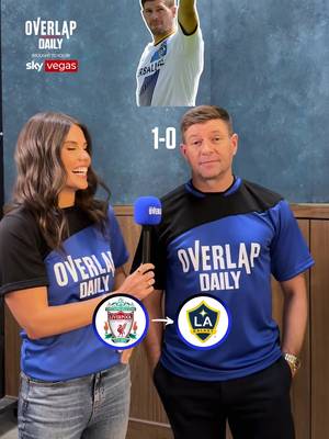 It didn’t take Stevie long to show his competitive side 😂 #gerrard