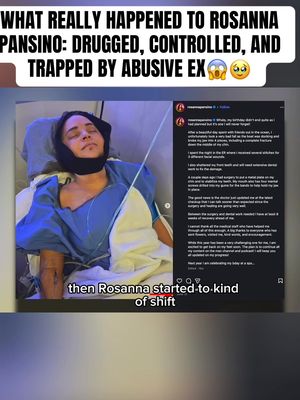 😱🥹WHAT REALLY HAPPENED TO ROSANNA PANSINO: DRUGGED, CONTROLLED, AND TRAPPED BY ABUSIVE EX #gypsyrose 