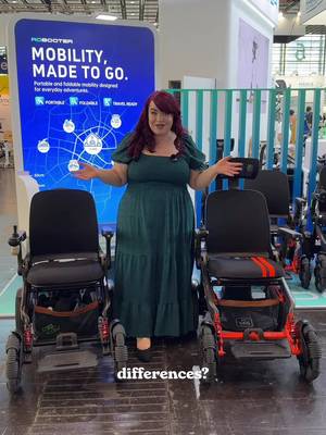 Adpr - I already thought I had one of the coolest wheelchairs out there and then came along the Robooter E60 GT Pro 👏  I got to see it properly at REHACARE and compare it with my current E60 Pro-A, and there are some really nice upgrades 👇  - Bigger motors for even MORE power and speed! 💨 - New integrated control panel with smoother, more responsive controls  - Two front touch activated lights - More flexibility with the adjustment of the armrests and footplate  And then it still has all the features I already LOVE about my E60 Pro-A:  - 12-inch omni wheels (these are the best) - Cruise control - USB charging - Great battery life  After seeing (what feels like) every folding electric wheelchair on the market at REHACARE, I am confident in saying that the Robooter E60 is the most impressive out there, and the best one for me.   The new GT Pro feels like they’ve taken something that was already brilliant and just made it even better 👏  Which feature surprised you most? 👀 @ROBOOTER @ProActive Mobility   #Robooter #PowerWheelchair #WheelchairUser #MobilityAid #REHACARE 