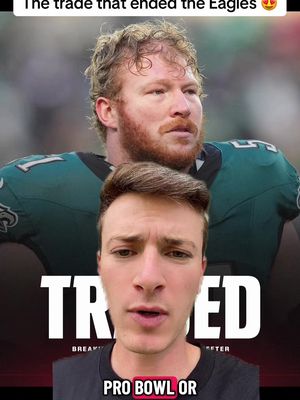 The Ravens made a fine move out of desperation in trading for Cam Jurgens but this is the first step in the Eagles rebuild #eagles #ravens 