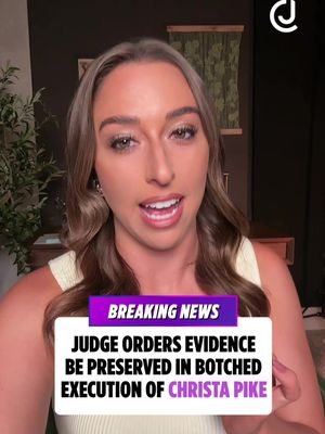 BREAKING NEWS: A judge has ordered all evidence in Christa Pike’s botched execution be preserved as they figure out next steps, meanwhile, her attorneys revealed her first words when she woke up in the hospital and where her condition stands now. As we talk about this, let’s please not forget the victim in this case too: 19-year-old Colleen Slemmer 🙏🏼