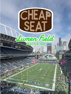 Cheap Seat: Lumen Field, home of the Seattle Seahawks!  In this series, I’m trying to find the single worst seat at every stadium I visit! Where should I check out next? #nfl #nflfootball #seattleseahawks #touchdown #tiktokcampaign 
