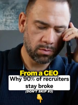 The reason 90% of recruiters struggle to cross seven figures has nothing to do with market conditions: it is a positioning problem. 👑 Most agency reps act like order takers, chasing low-fee contingency roles and competing against five other agencies for the same resume. THE 3 BILLING TRAPS TO AVOID ▪️ Trap 1: Competing on Contingency Working for free until a placement lands drains your time and destroys your leverage with clients. ▪️ Trap 2: Discounting Your Worth Cutting fees to win business signals low quality and attracts micro-managing hiring managers. ▪️ Trap 3: Chasing Unqualified Roles Spending hours sourcing candidates for clients who have no real urgency to hire. If you want to join the top 1% of producers, stop selling recruitment as a service and start selling it as an executive solution. 👑 🔖 Bookmark this post to audit your recruitment desk today! #RecruitmentStrategy #ExecutiveSearch #TopProducer #SalesMindset #AgencyGrowth
