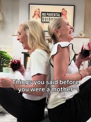 Oh how we laughed 🍷🤣 What did you say? #MamaStillGotit @hannaheastcomedy @No Parental Guidance Podcast 