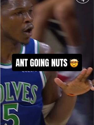 19 PTS FOR ANT IN THE FIRST HALF 👀🤯 #NBA #minnesota #timberwolves #basketball #anthonyedwards 