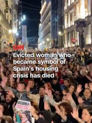 Maria del Carmen Abascal, the 87-year-old woman whose eviction from her Madrid home sparked a government crisis in Spain, has died, the Madrid Tenants’ Union announced on Wednesday.