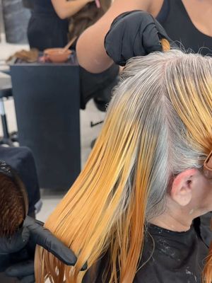 PART TWO and we are getting somewhere! 👀🔥 This is where things start to get REALLY interesting! When it comes to grey colour corrections, it’s not just about removing colour. It’s about understanding what you’re working with and creating a result that actually works with your client’s natural grey. Every head of hair is different, and that’s why these transformations can never be approached with a one size fits all mindset. There’s a method behind every decision, and sometimes you’ve just got to TRUST THE PROCESS! 😂 We’re getting closer to the final result, but the big reveal is still to come! Comment PART 3 to see how this transformation turns out! 👀