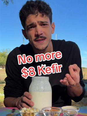Homemade Milk Kefir:   1. Buy the grains, You can easily find them online.  They often come with instructions and I’m sure Kefir people knows better than me how to give them out.   Here are some very important ones:   1. Wash your hands and use clean glass jar, utensils, and strainer. 2. A starting ratio is 25 g of grains to 500 ml of milk. 3. Leave away from direct sunlight at around 20–24°C. 4. Strain, save the grains, and refrigerate the finished kefir promptly at 4°C or below. Put the grains into a clean jar with fresh milk to start again. They’re reusable with proper care! Milk Kefir doesn’t just taste great but is also extremely versatile. Today I added walnuts, dark chocolate, pears and oat flakes to balance my breakfast but the only limits are your taste and creativity.  It provides Proteins, Calcium, Vitamin B12 and billions of active probiotics.  Fermentation uses up some of the lactose, but homemade kefir isn’t automatically lactose-free. Some people digest it more comfortably than milk, although tolerance varies.  Save this for your first batch, share it with a friend, and follow for more recipes. Ciao!