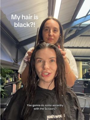 The routine freak out mid-hair appointment 🫣🫣😅