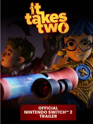 Pure co-op fun 🧡💙 You can play It Takes Two on Nintendo Switch 2 starting October 15! @hazelightgames 