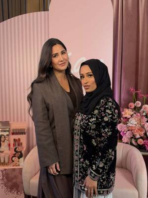 Every British brown girl who grew up in the 2000s knows why this is a big deal! Celebrating one year of @Kay Beauty by Katrina Kaif at @SPACE NK with the Kween of Bollywood herself 🥰 #itskaytoyouu #katrinakaif #kaybeauty 