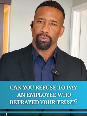 She had an affair with her employer’s husband. Then she got fired—and her employer refused to pay her final month’s wages. But does misconduct automatically mean an employee loses the right to be paid? Under California employment law, wages earned for work actually performed generally remain owed, even when an employer has a legitimate reason to terminate the employee. A breach of a professional conduct clause may justify termination, but it doesn't automatically erase an obligation to pay earned wages. The affair and the unpaid wages are two separate issues. What someone did wrong doesn't automatically determine what they're legally owed. #EmploymentLaw #UnpaidWages #CaliforniaLaw #WorkplaceRights #WadeLitigation