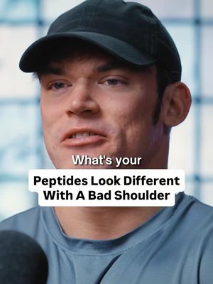 Peptides Look Different With A Bad Shoulder