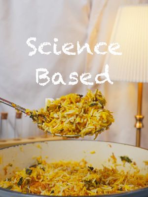 Science based Chicken Dum Biryani Made explained by Science 👨‍🔬 . Kacchi/ Hyderabad biryani with a homemade biryani masala, cooked on dum, made with the help of science . Full recipe on my Substack! https://dumpedlingss.substack.com/p/science-based-chicken-dum-biryani (Or Comment “Recipe” to be sent a direct link <3) .  #Science #biryani #Biryanirecipe  