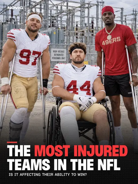 We need to turn injuries OFF 💔  Tearing apart so many good teams, but how is it actually effecting squads?  49ers have a shocking 22 injuries but are still undefeated.  How good would a fully healthy 49er team be?! 