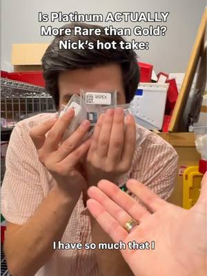 Did you know platinum is estimated to be 15-30 times rarer than gold? 👀 Nick shows us the 1-gram PAMP Suisse platinum bars available daily on Apex Streams!  #platinum #bullion #whatnot 