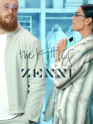 Turning up the style dial with @Zenni ⚡️ Switching up our everyday looks in the new Kittles Collection #ad #zennipartner