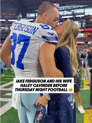 Couple goals 💙 #haleycavinder #jakeferguson #dallascowboys #nfl #couples 