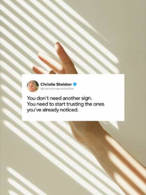 Your next step doesn't always arrive as a dramatic breakthrough. Sometimes it begins with a quiet realization, a repeated opportunity, or a feeling you keep pushing aside. The more you practice listening to yourself, the easier it becomes to recognize the difference between genuine inner guidance, fear, and the habits that keep you stuck. #TrustYourIntuition #SelfTrust #IntuitiveLiving #PersonalGrowth #InnerWork