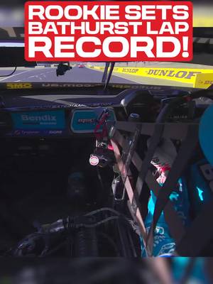Zach Bates. Record breaker 🔥 Swipe to ride onboard with Zach Bates for his record setting pole lap around Mount Panorama 🏔️ #Supercars #RepcoSC #B1000
