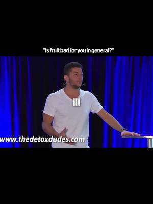 My answer when someone asks about fruit 🥝 Someone in the crowd asked if fruit is bad. My answer depended on who's asking. If you're really sick, I'd skip it. Fruit sugar feeds the parasites and yeast in your gut. If you're relatively healthy and fruit makes you feel good, keep it. Everybody is different, so pay attention to how your body answers. What's the one fruit you'd never give up? Tell me below. #parasites #guthealth #detox #naturalhealth