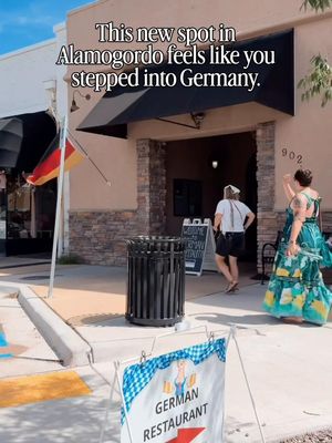 This new restaurant on Main Street in Alamogordo feels like a trip to Germany! Oppenheimer Gasthaus is so cute inside, and when we visited, they were decorated for Oktoberfest! And the food was incredibly delicious. I went with the Ungarische Art, a Hungarian schnitzel smothered in savory mushroom sauce. The German potatoes and sauerkraut were perfection, too.  I was excited when I spotted Paulaner Hefeweizen on their extensive German beer menu. This was one of my favorite beers when I lived in China and visited the Paulaner restaurant in the city.  I thought it was so clever that when you need your server, you turn on the light at your table. Very convenient!  Oppenheimer Gausthaus is on Main Street, Alamogordo, New Mexico @City of Alamogordo Government  Save this for your White Sands trip!