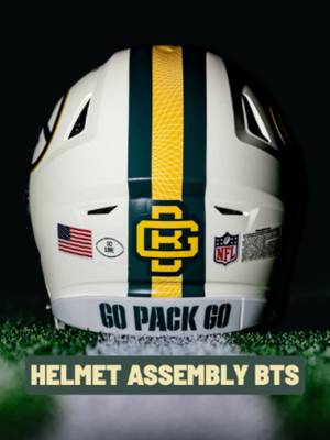 Rivalries helmets 🔥 #nfl #packers #helmet #bts