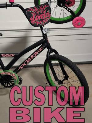Let’s customize this bike for my nieces birthday #upcycling #bike #custombike #thriftflip #uncle 