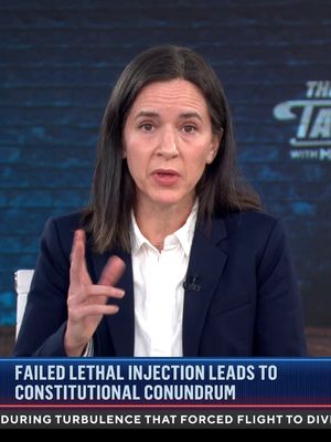 Medical ethicist Dr. Lydia Dugdale joins "The Takeout" to explain what likely went wrong during Christa Pike's botched execution in Tennessee. "It sounds like what happened is the needle came out of the vein, but the fluid was still running into her arms, which meant that she had this very toxic — we say caustic — a very painful fluid running into her arms, which is what caused the arms to swell up. But that also explains why the medication didn't cause her death," she says.