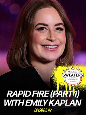 Rapid fire questions with ESPN’s Emily Kaplan 💫