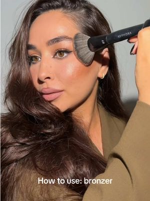 Go get this fan brush and thank me later!!! @Sephora @Sephora Collection @NYX Professional Makeup #bronzer #makeupartist #bronzerhack 
