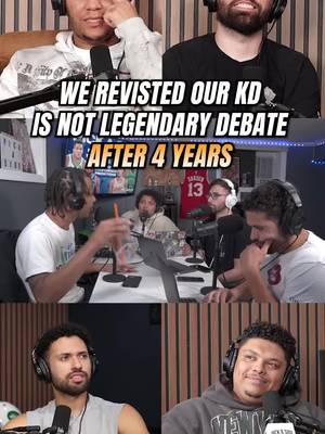 We rewatched our Kevin Durant is not legendary debate for the first time #NBA #kevindurant #pickaside 