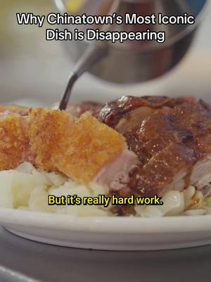 It takes 2 days for them to make a pig. Served over rice, it’s $9.50 at Great NY Noodletown.  📍 Great NY Noodletown 28 Bowery, New York, NY 10013 Follow for more stories about people and food. ❤️