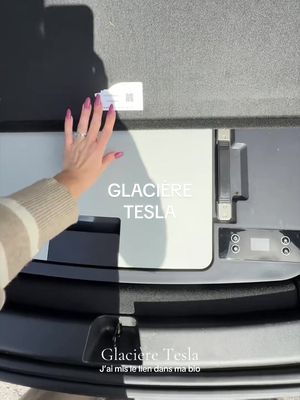 Glacière Tesla !!! Vraiment j’adore ! 