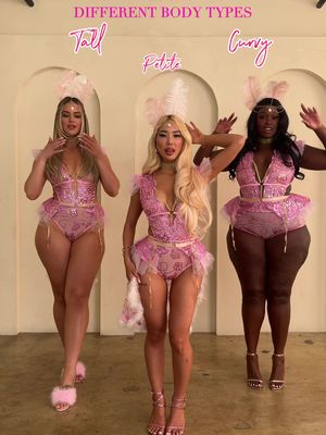 One Halloween look, three body types, and every single one owns it 🎃🖤 #fashionnova #novababe #halloweenstyle #styleforall #OOTD 