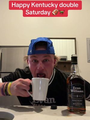 TODAY WE DO THE KENTUCKY DOUBLE Keeneland ➡️ Kentucky Football 🏈 🐎 #keeneland #kentuckywildcats #kentucky #ad #21plus @Evan Williams Bourbon 